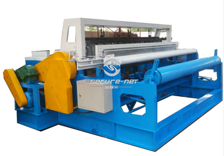 Full automatic barbecue net weaving machine